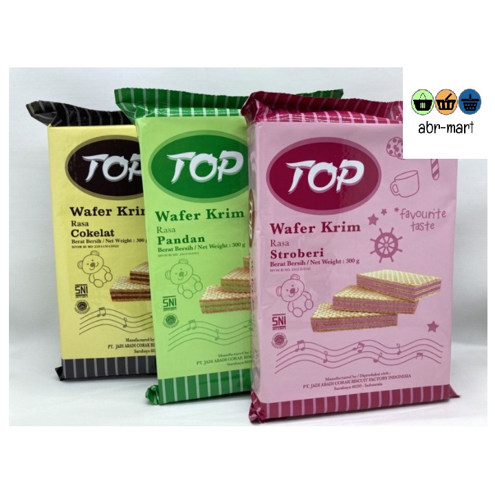 TOP WAFER KRIM COKLAT