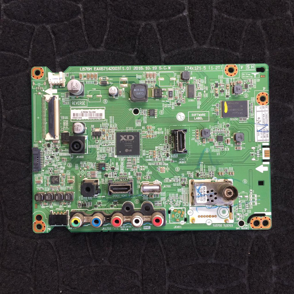 MB - MAINBOARD - MESIN TV LG 43LJ510T - 43 LJ 510 T - 43LJ - 43