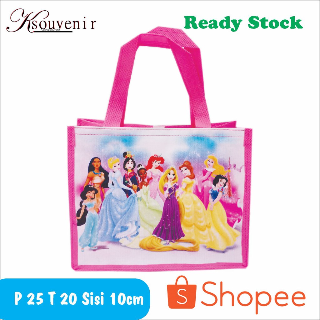 

Tas ulang tahun murah tas ultah tas souvenir goodie bag princes