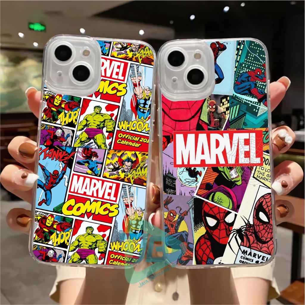 SOFTCASE BENING COMICS MARVEL OPPO VIVO XIAOMI SAMSUNG REALME IPHONE INFINIX ALL TYPE JB5945