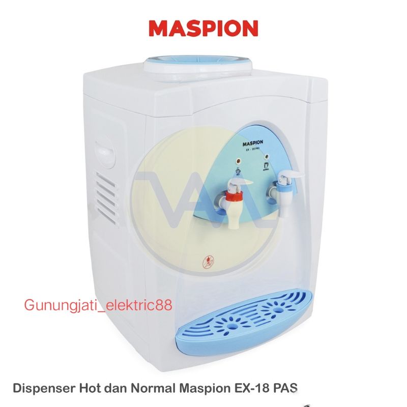 Maspion Dispenser Hot and Normal Uchida EX-18 Pas