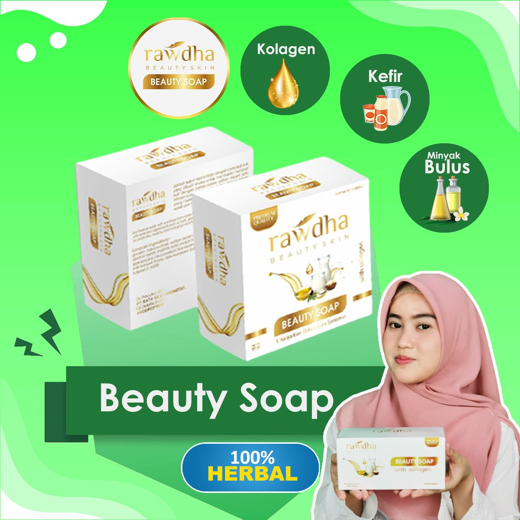 ®QL® Rawdha Sabun Muka Untuk Ibu Hamil | Sabun Untuk Flek Hitam Yang Aman
