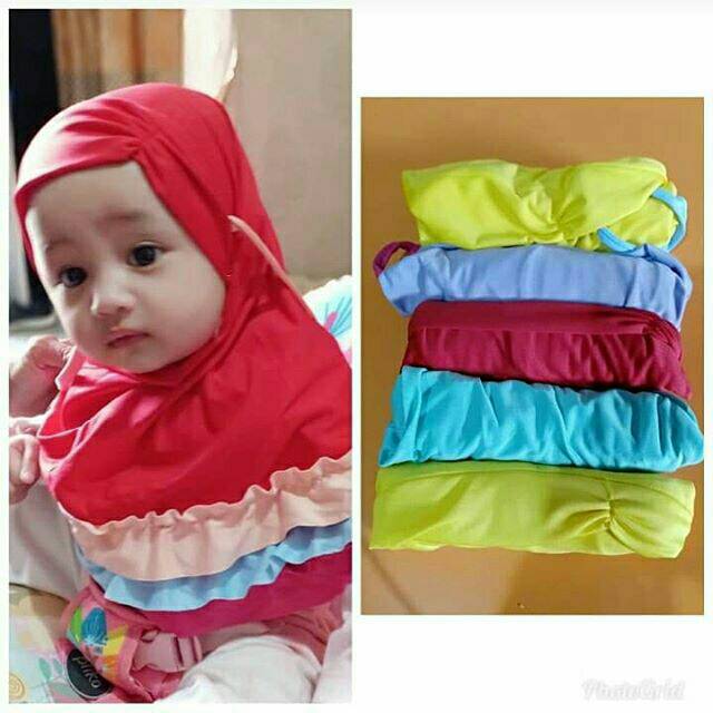 Jilbab anak model 1