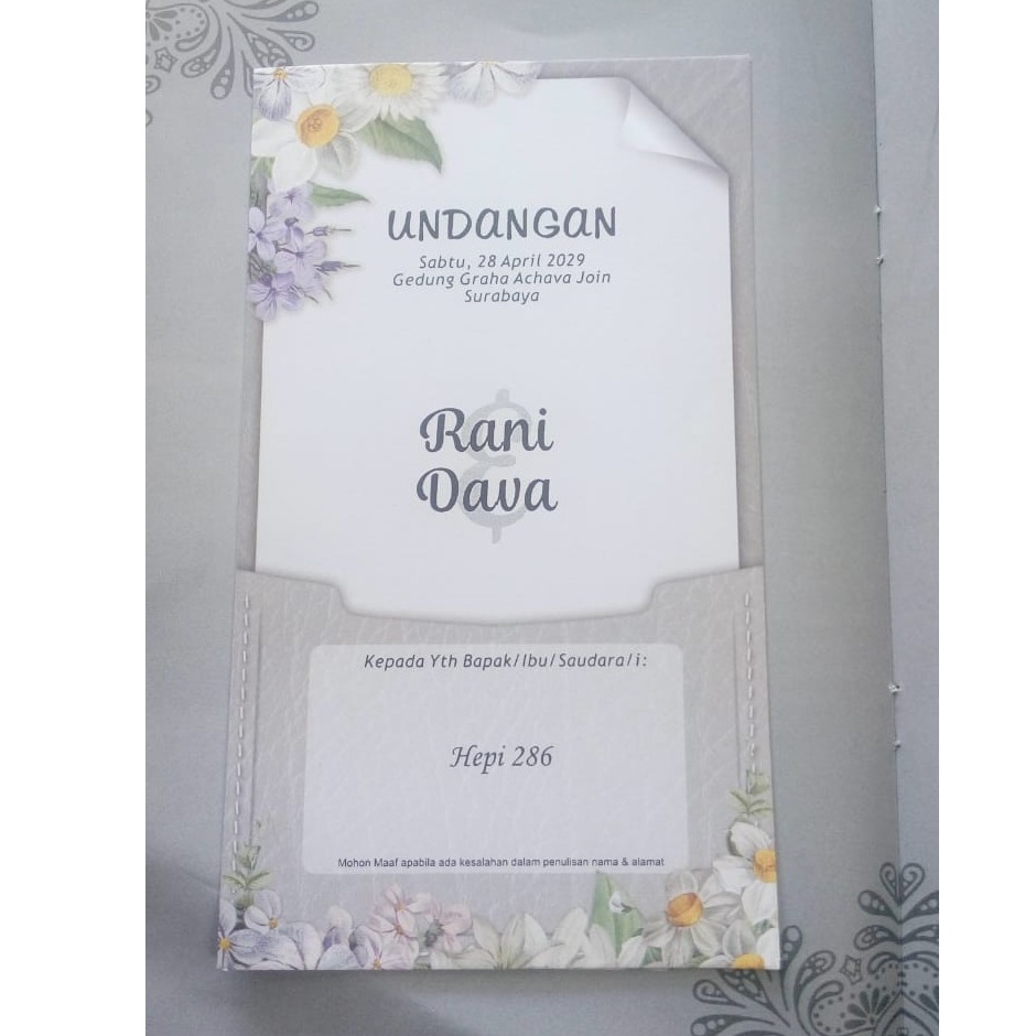 Undangan Murah adcomp HP 286 Mojokerto