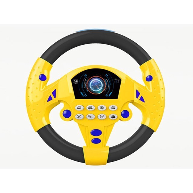 Mainan Edukasi Anak Stir Stiran Mobil/ Stir Stiran Steering Wheel / Kado Mainan Musik Tempel Mobil Stir Bayi