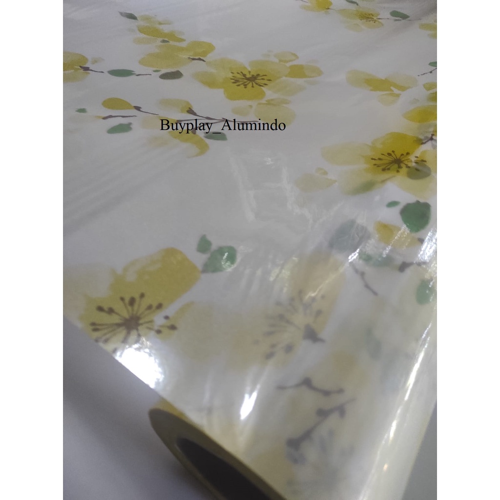 stiker kaca film motif Bunga 179