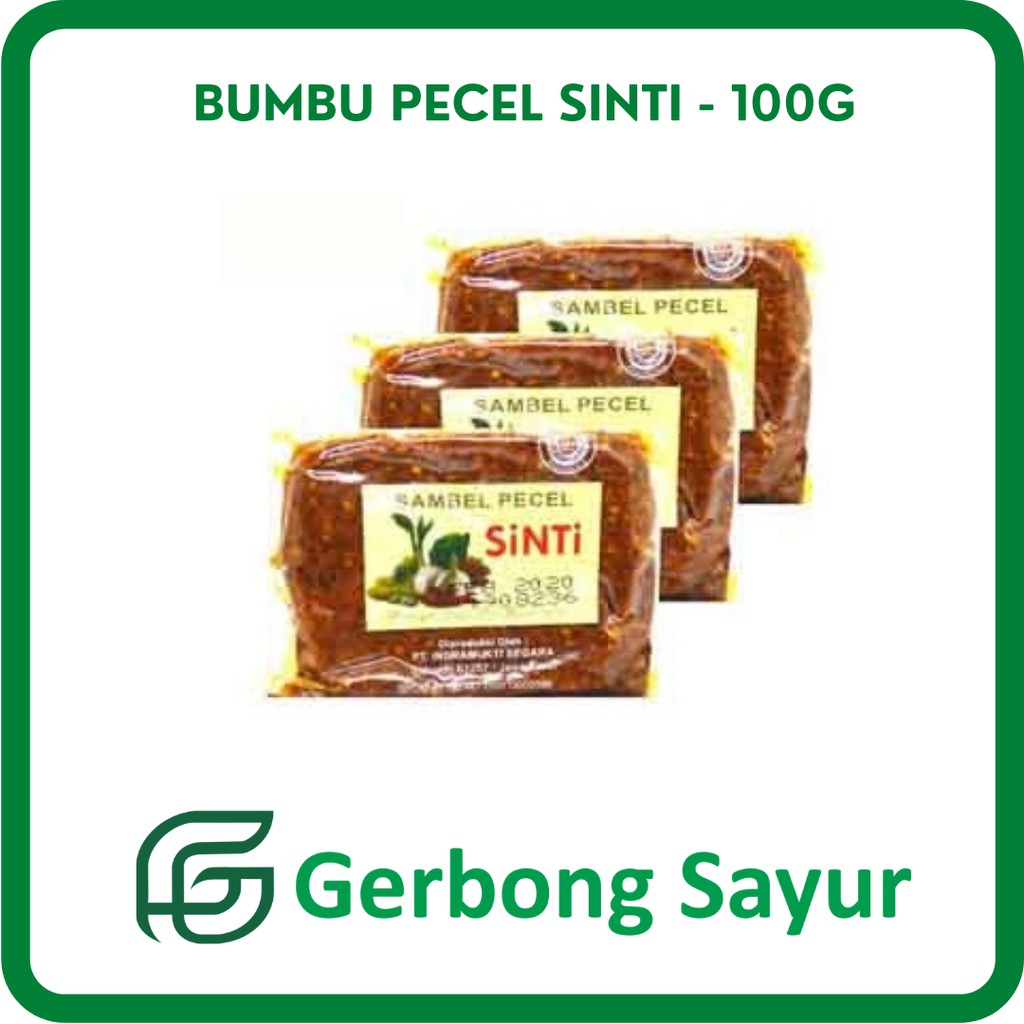 

Bumbu Pecel Sinti - 100g