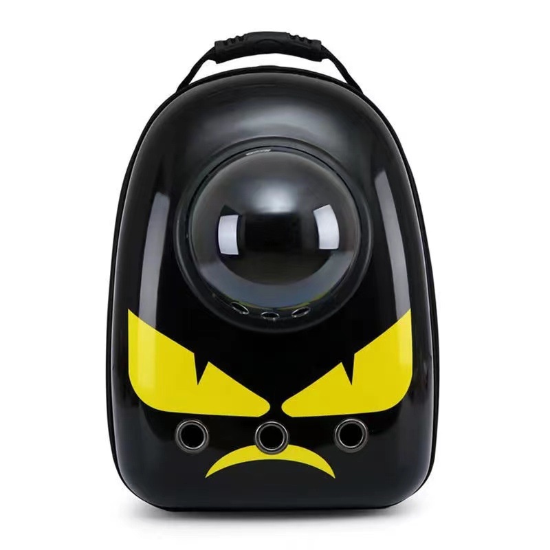 BAGRIOUS Tas Ransel Kucing Astronot Transparan Murah Pet Cargo Cat Bag Carrier Tas Gendong Kucing Travel Capsule Backpack Kapsul Tas Hewan Peliharaan Kelinci Hamster Sugar Glider Waterproof Anti Air Tempat Kandang TK-FC-TK-FC12