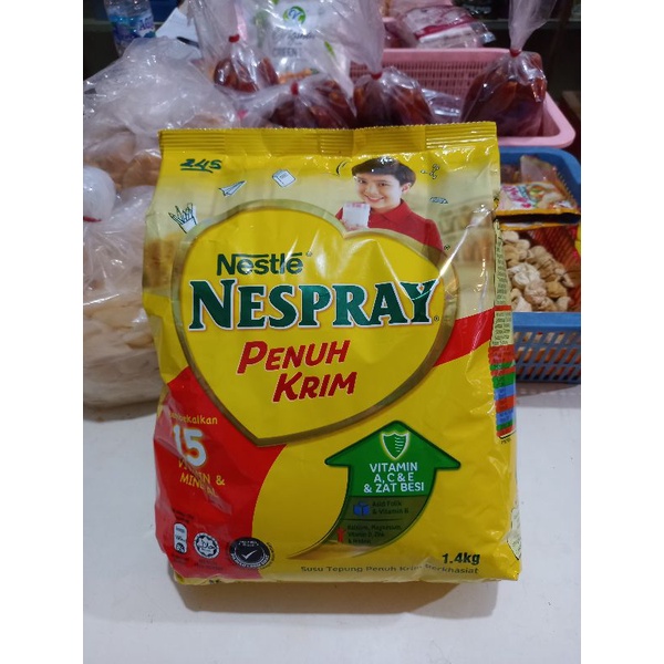 Susu Nespray Original Malaysia 1.4kg