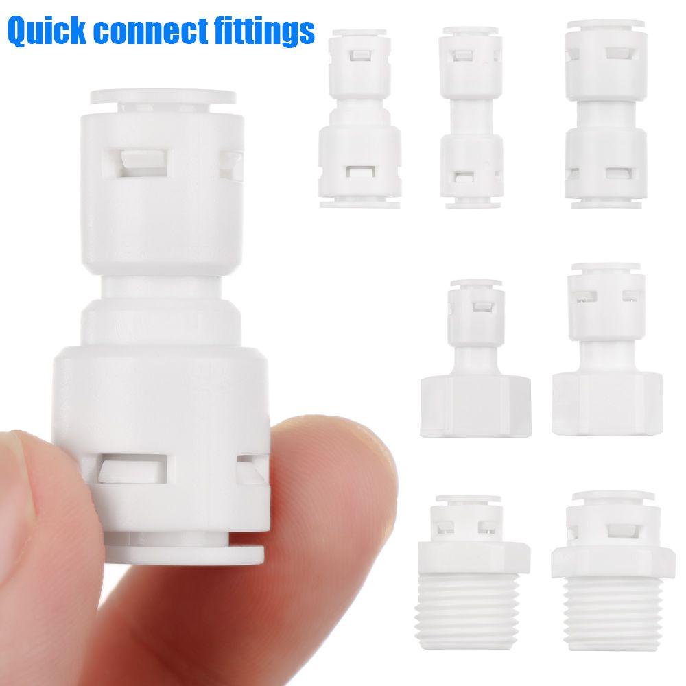 PREVA 1pcs Hose Tube Connector Plastic Reverse Osmosis Water Purifier Accessories Hose Connection