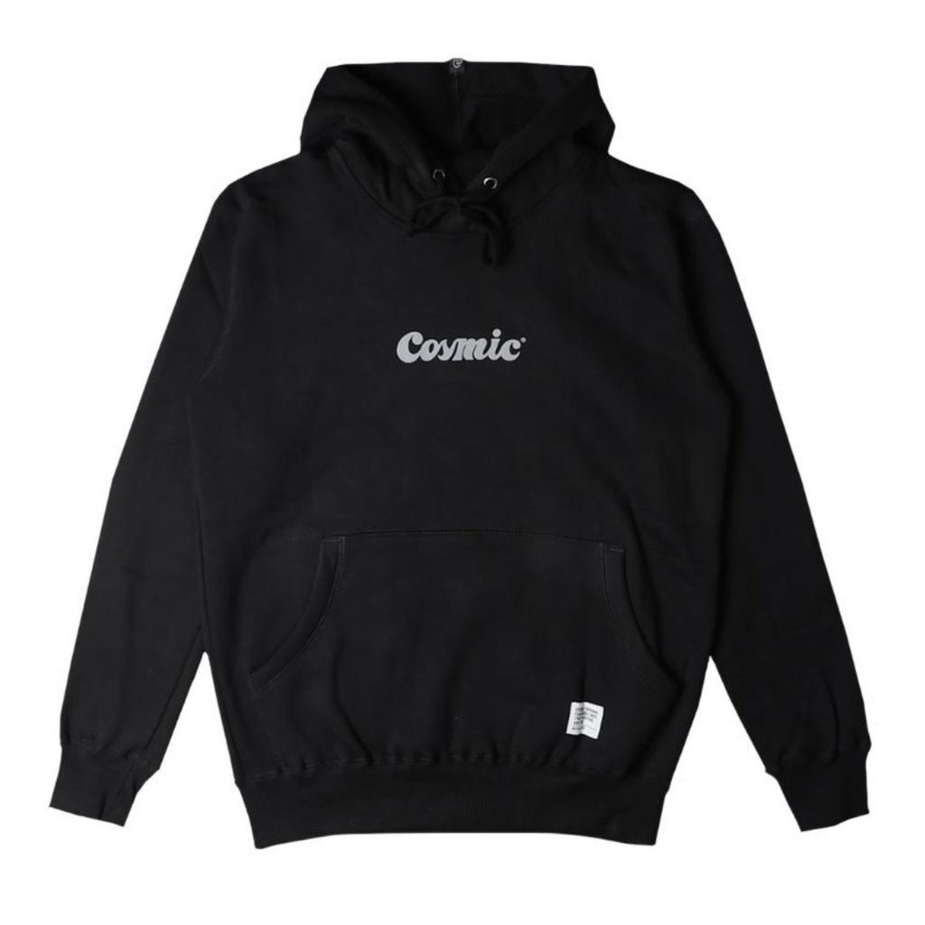 Hoodie Pria Distro Hitam Original COSMIC COMPANY Hodie Pria Hodie Distro Original Bandung Unisex