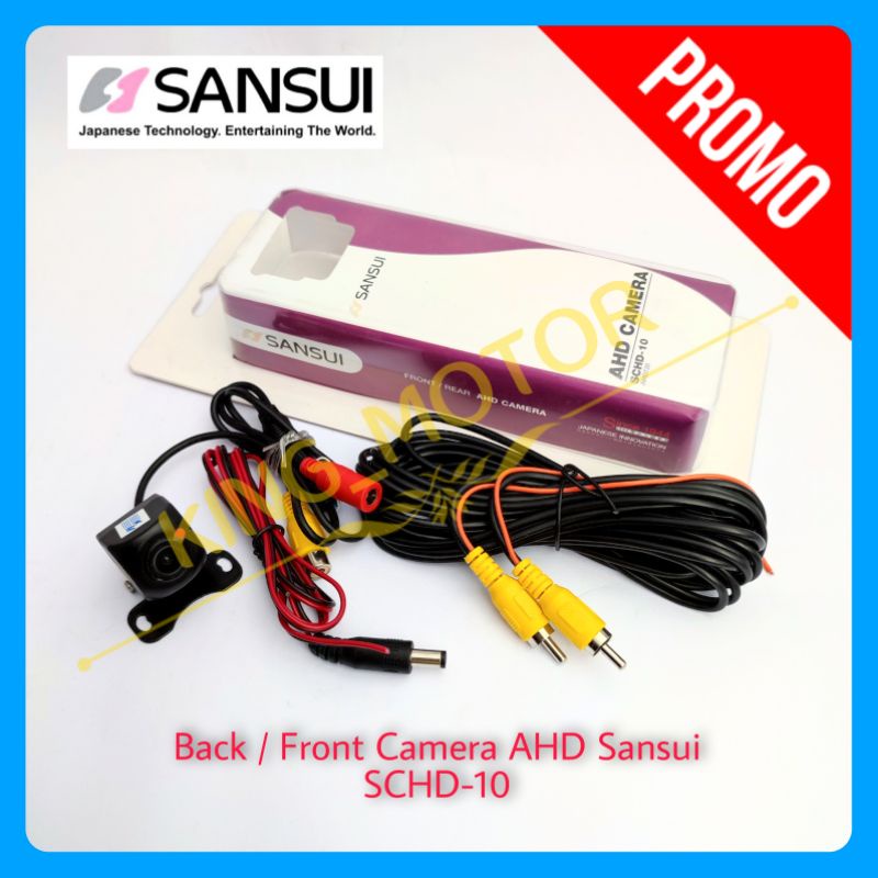 Kamera Mundur Parkir Mobil Sansui SCHD-10 Front-Rear Camera