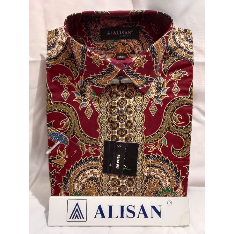 Kemeja Batik ALISAN Lengan pendek