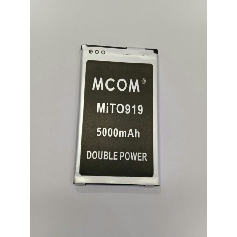 Baterai Mito 919 Soket Jepit BA00045 BA 00045 double power battery baterei batre batrei
