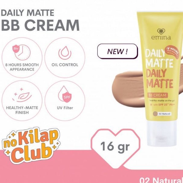 Emina Daily Matte BB cream oil control