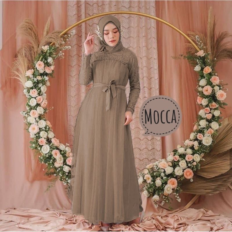 BJ - MAXI MIKAYLA / GAMIS MIKAYLA / GAMIS BRUKAT / GAMIS PESTA