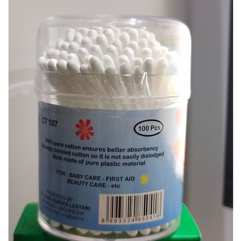 Gentle Cotton Buds/ Kemasan botol