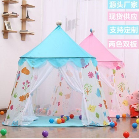 Tenda Anak Princess Castle TE-03 2 Pintu Rumah castle Grosir