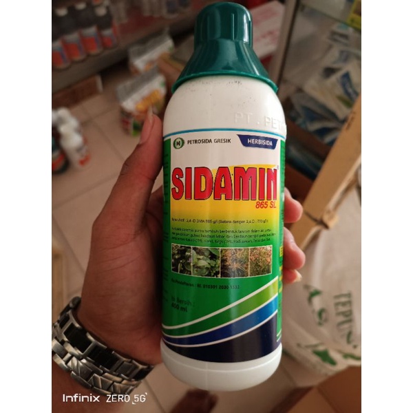 Sidamin 865sl herbisida 400ml