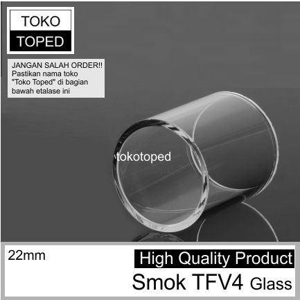 Smok TFV4 Replacement Glass | kaca gelas vape rta