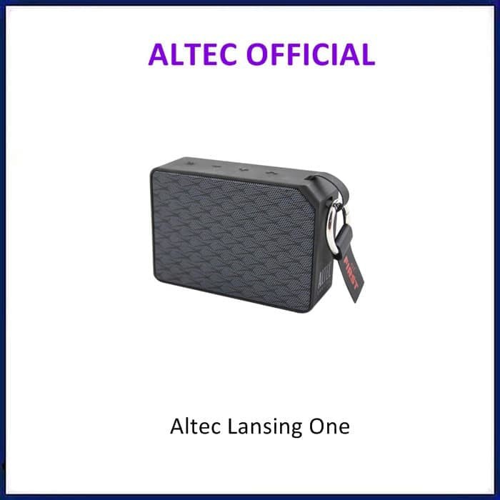 Altec Lansing ONE Waterproof Bluetooth Speaker System Black