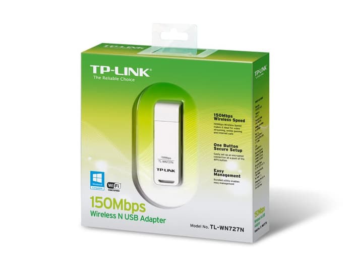 TP-LINK TL-WN727N 150Mbps Wireless N USB Adapter