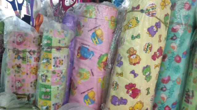 Kain Flanel Kain Bedong Bayi Harga Per M Shopee Indonesia