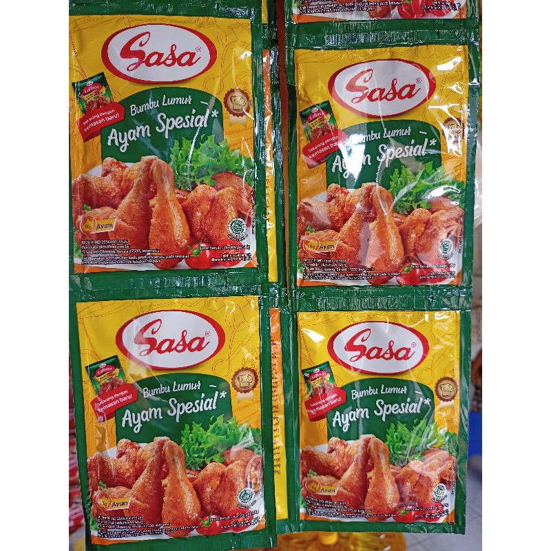 

Sasa bumbu nasi goreng ayam special/ Sasa bumbu lumur ayam special