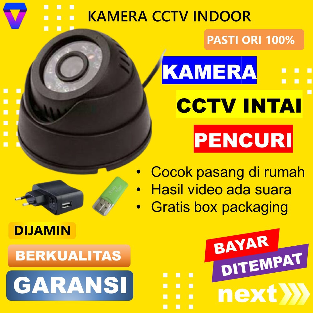 KAMERA PENGINTAI MINI CAMERA CCTV INDOOR TANPA DVR PENGAWAS MATA MATA FULL HD JS84