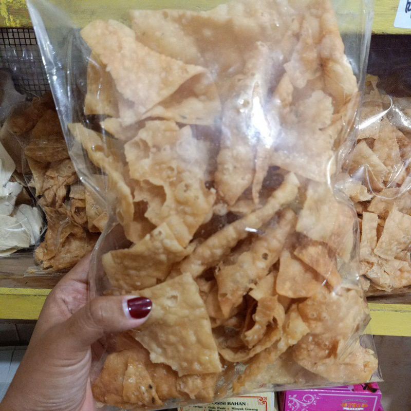 

pangsit goreng renyah gurih