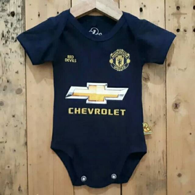 Baju Bola Bayi - Jumper Bola Bayi -Jersey Bayi Manchester United MU Third 2018/2019