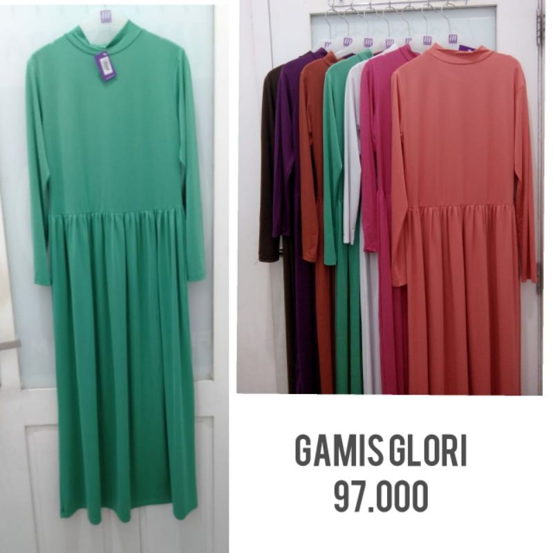 Cod Busana Muslim Gamis Mezora Inner Glori Termurah Best Seller Diskon 50%