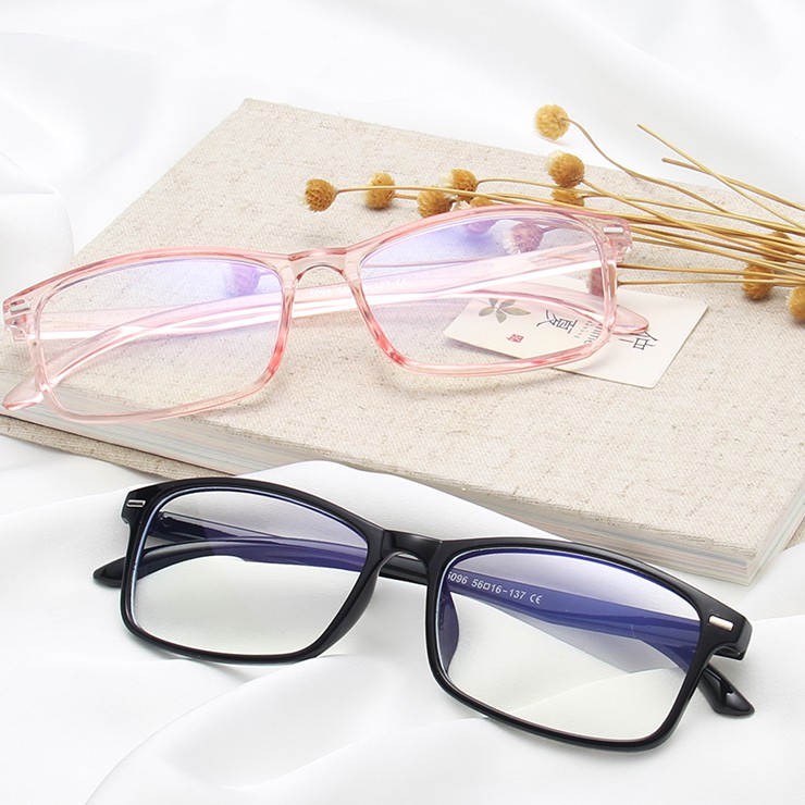 Whole sale shades Anti-blue Light Anti-radiation Glasses Frame Female Thin Flat Glasses aesthetic shades
