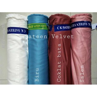  KODE 4267 KAIN  VELVET BY ROBERTO CAVALI Bahan Furing 