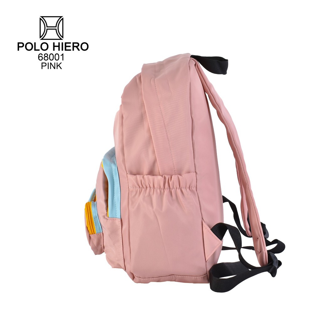 Tas Halus Polo Hiero 68001 Fashion , Tas Wanita Import Tas Punggung Tas Fashion Sekolah