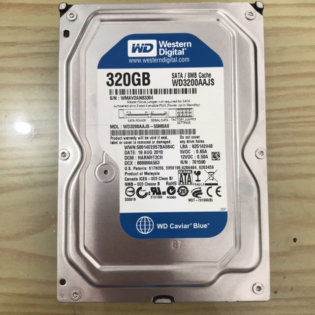 Harddisk Internal komputer WD 320GB