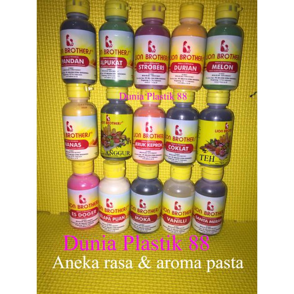 

@55ml PASTA perisa pewarna essens essence makanan minuman LION BROTHER - MANGGA BERKUALITAS