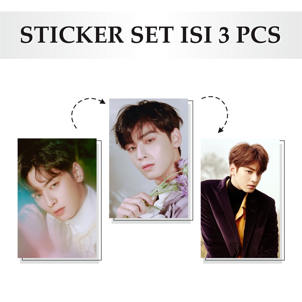 

Sticker Cha eun Woo Astro Murah Miror Stiker Sticker Kpop Aesthetic