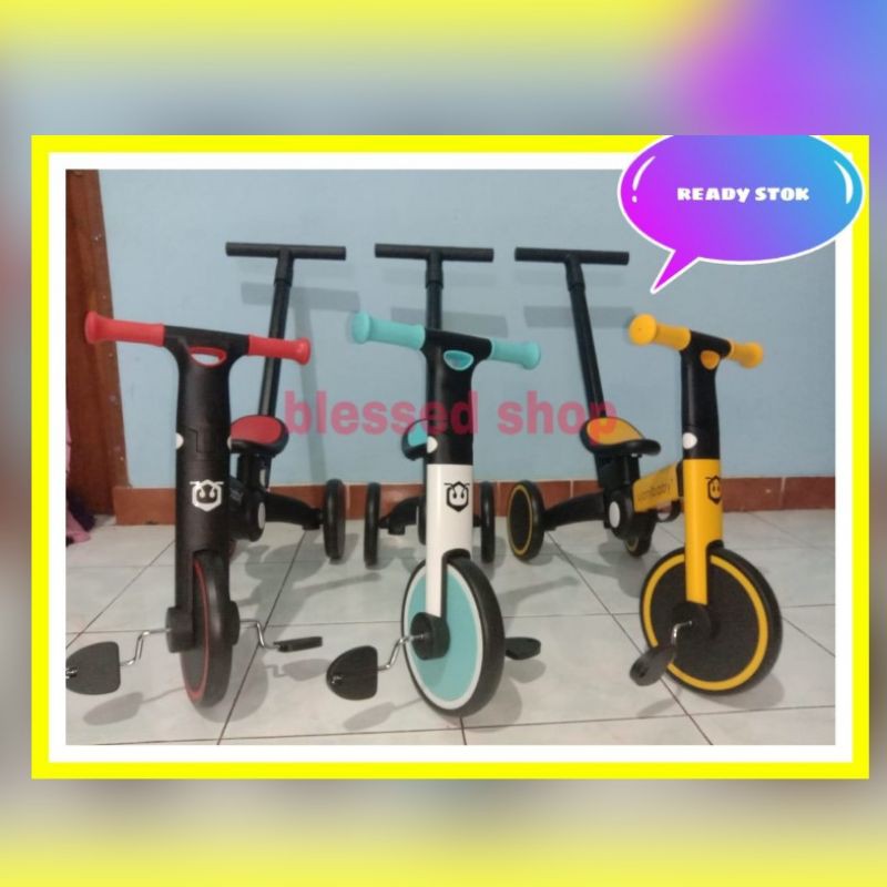 READY STOK‼️SEPEDA UONIBABY 5 IN 1 DENGAN DORONGAN