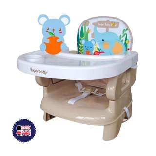 kursi makan bayi sugar baby chair  high  booster  merah biru 