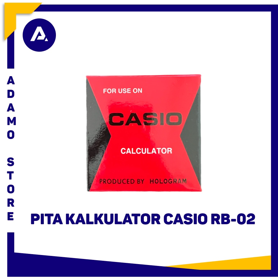 Pita Kalkulator Casio RB02 RB-02 Hologram