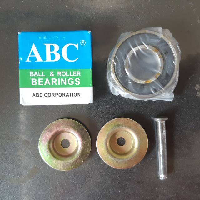 FLJ Paket Ball Bearing Bering 6204 2 RS 6205 ZZ ABC Laher Kolaher Lahar Klaker Servis Service Pintu 