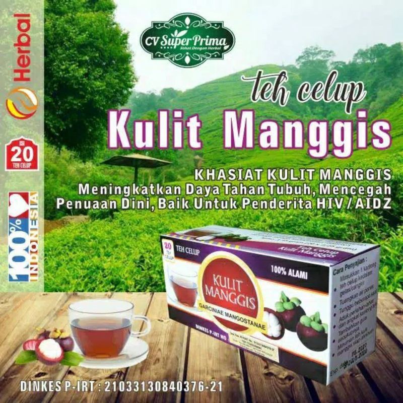 

TEH HERBAL KULIT MANGGIS