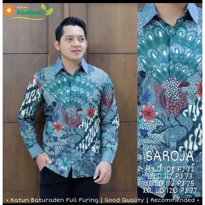 KEMEJA BATIK SAROJA