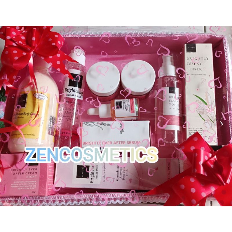 Paket Seserahan Scarlett Whitening Original/ Scarlett Kado Ulang Tahun/ Scarlett Untuk Lamaran
