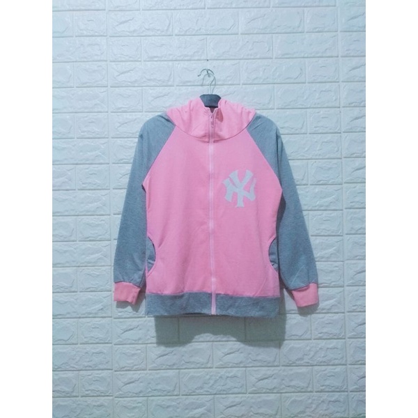 ZIPPER HOODIE SABLON NY SECOND ORIGINAL