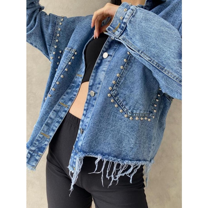 AMR ORIGINAL - JAKET JEANS TOXIC VOL 10 - PUNK ROCK - HYPE (1509) - BLACK JEANS