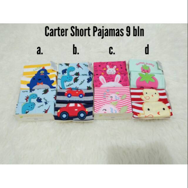 Short pajamas, set short pajamas/ set baju bayi, setelan baju bayi