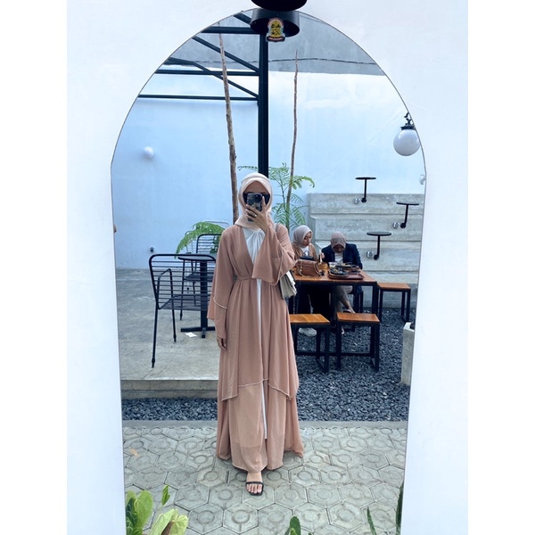 Medina Abaya/Abaya Arab/Abaya turki/Abaya mewah/Abaya simpel