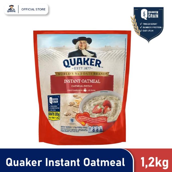 

Diskon Quaker Instant Oatmeal 1.2 Kg Diskon